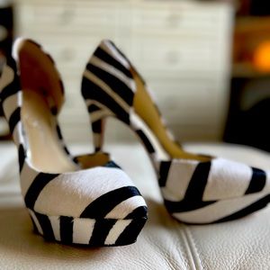 🔥SEXY🔥 7.5 Zebra Print JESSICA SIMPSON Pump